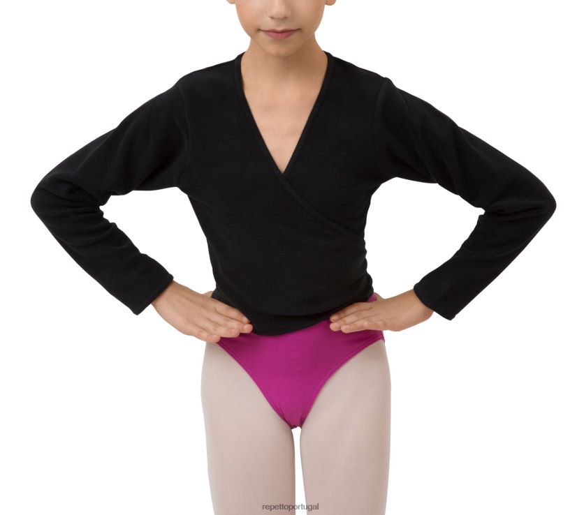 Repetto LJHHL752 crianças enrole por cima roupas moda