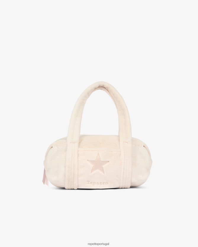 Repetto LJHHL769 crianças bolsa de pele sintética tamanho s acessórios giz rosa