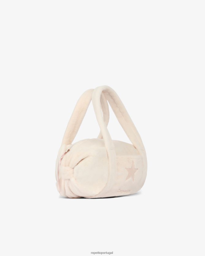 Repetto LJHHL769 crianças bolsa de pele sintética tamanho s acessórios giz rosa