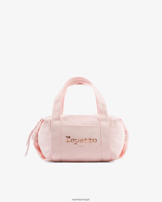 Repetto LJHHL771 crianças bolsa de algodão tamanho S acessórios Rosa pálido
