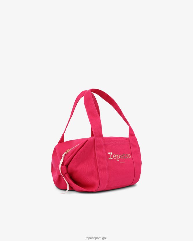 Repetto LJHHL773 crianças bolsa de algodão tamanho S acessórios rosa fúcsia