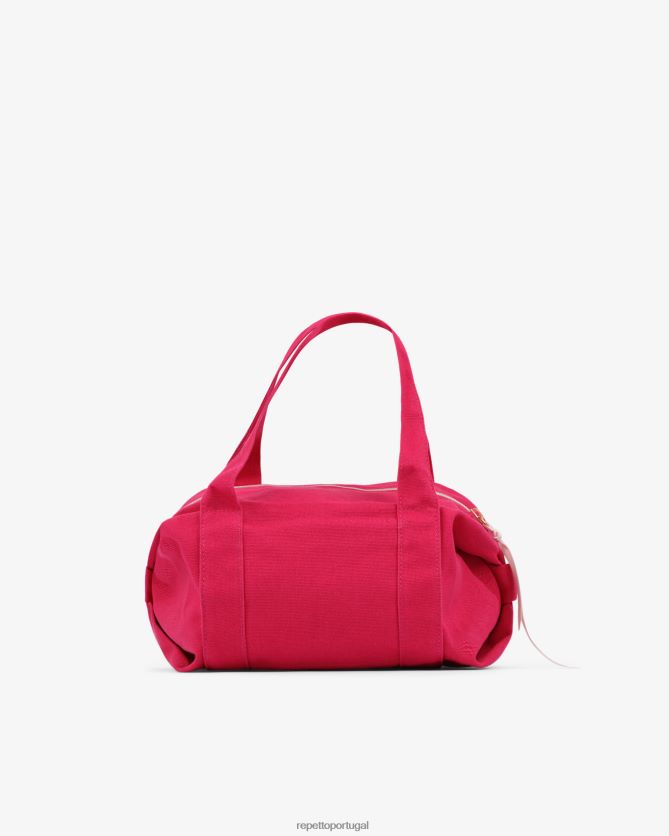 Repetto LJHHL773 crianças bolsa de algodão tamanho S acessórios rosa fúcsia