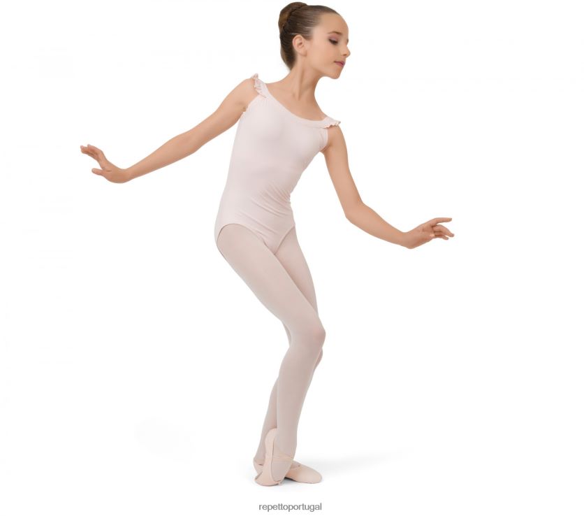 Repetto LJHHL666 crianças collant com tiras elásticas roupas moda