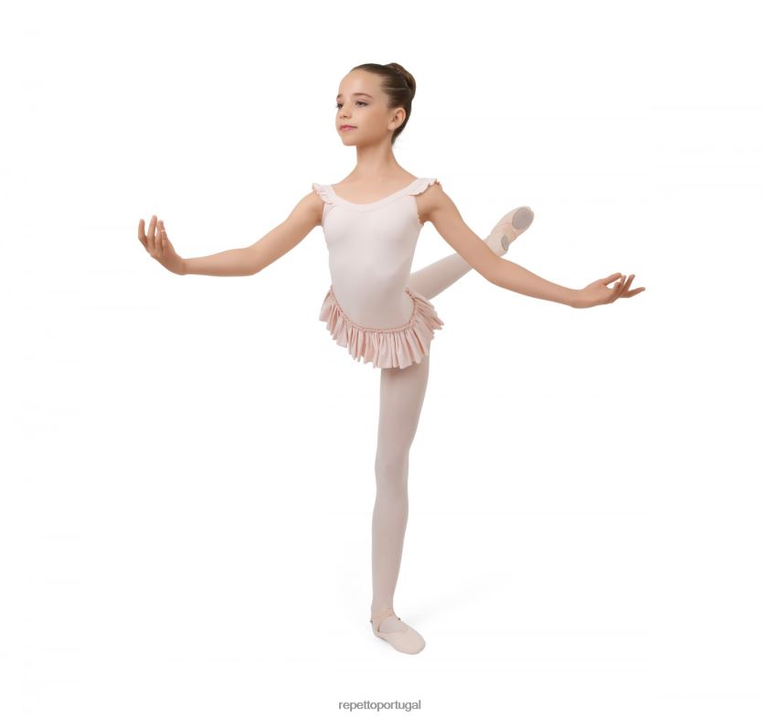 Repetto LJHHL670 crianças túnica com tiras elásticas roupas moda