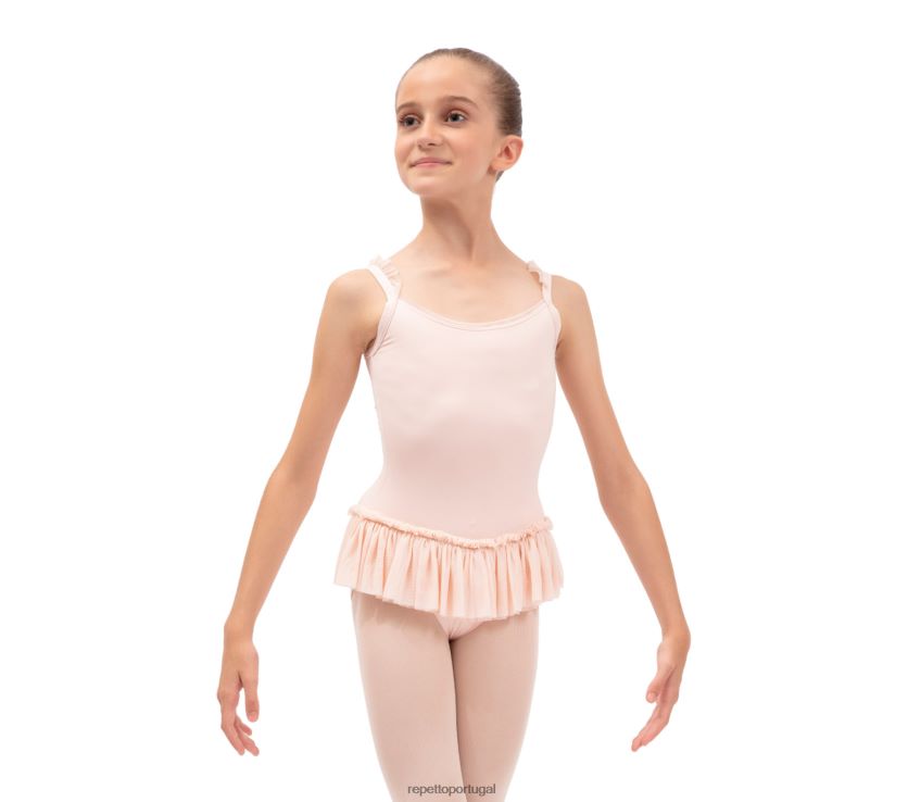 Repetto LJHHL671 crianças túnica de alças finas roupas moda