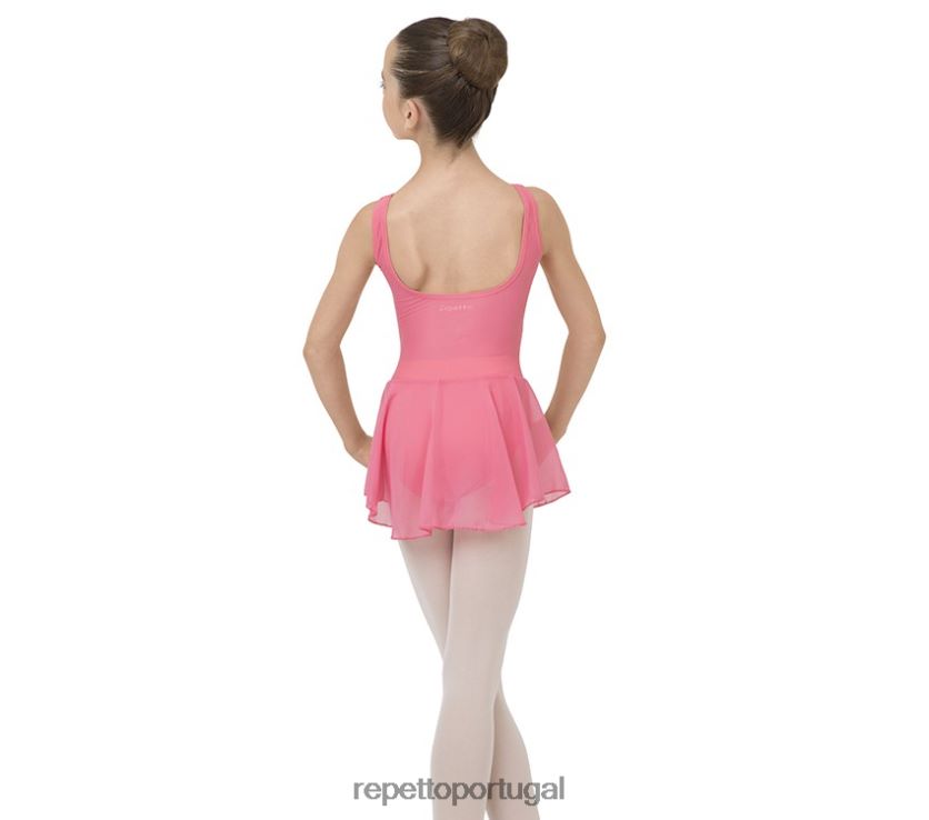 Repetto LJHHL678 crianças túnica com decote franzido roupas moda