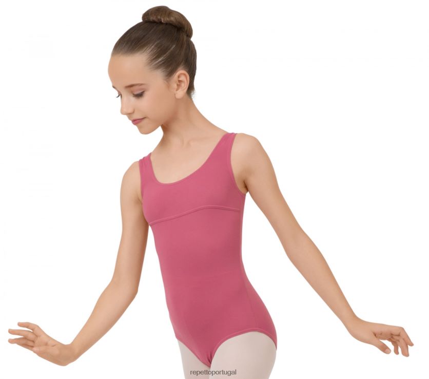 Repetto LJHHL680 crianças collant com alças grandes roupas moda