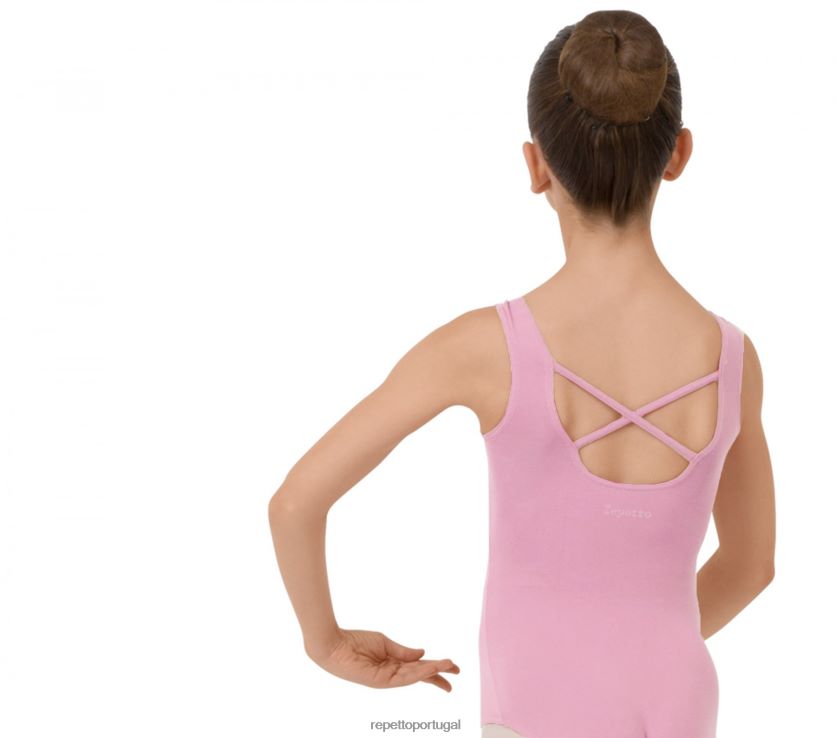 Repetto LJHHL692 crianças collant de alças grandes roupas moda