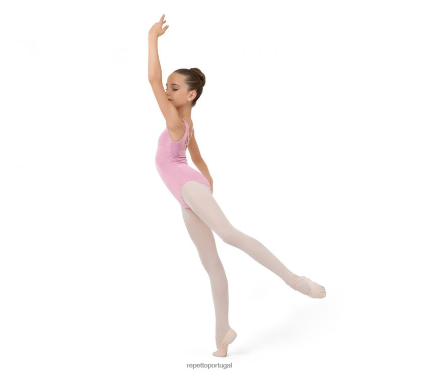 Repetto LJHHL692 crianças collant de alças grandes roupas moda