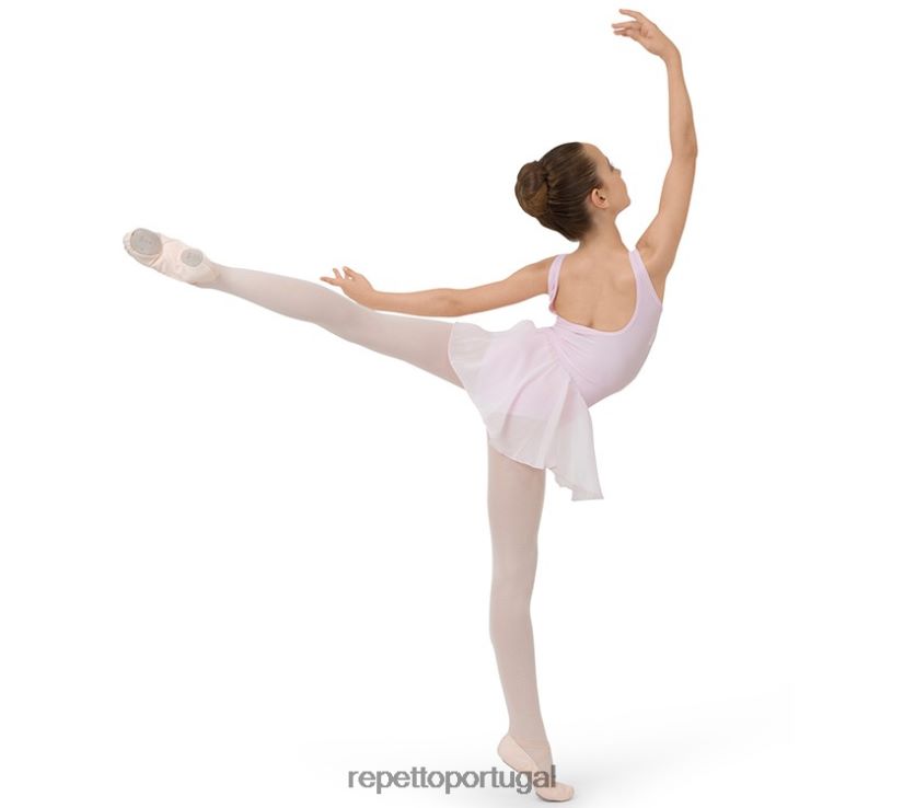 Repetto LJHHL698 crianças túnica com decote franzido roupas moda