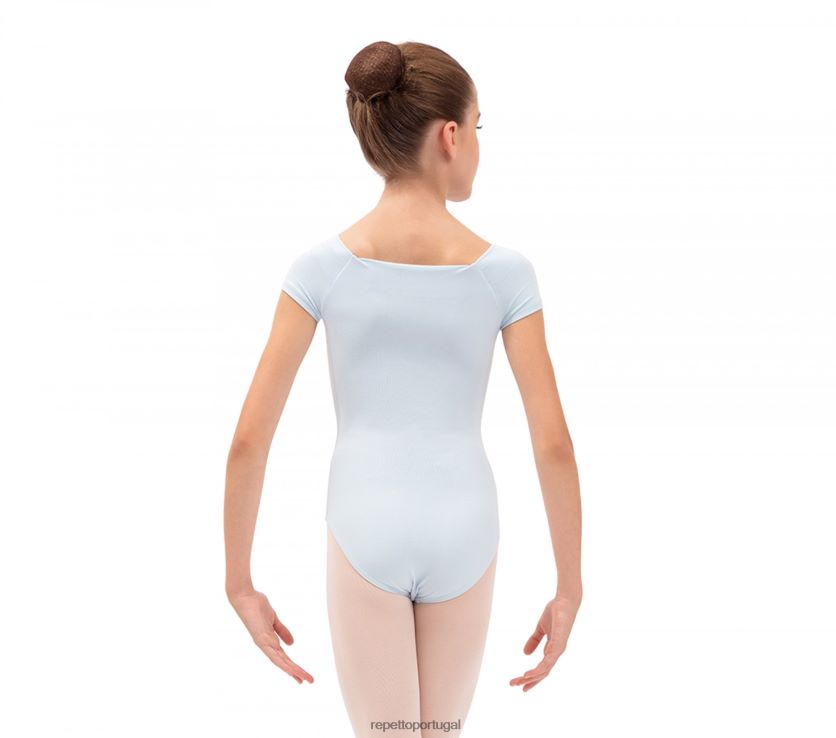 Repetto LJHHL708 crianças collant de manga curta roupas moda