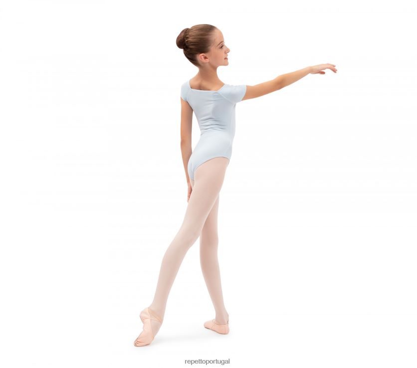 Repetto LJHHL708 crianças collant de manga curta roupas moda