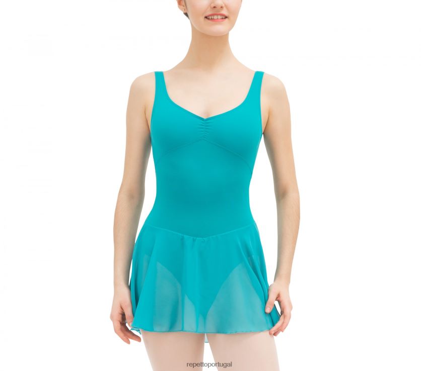 Repetto LJHHL714 crianças túnica de alças finas roupas moda