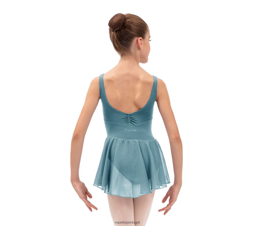 Repetto LJHHL715 crianças túnica de alças finas roupas moda