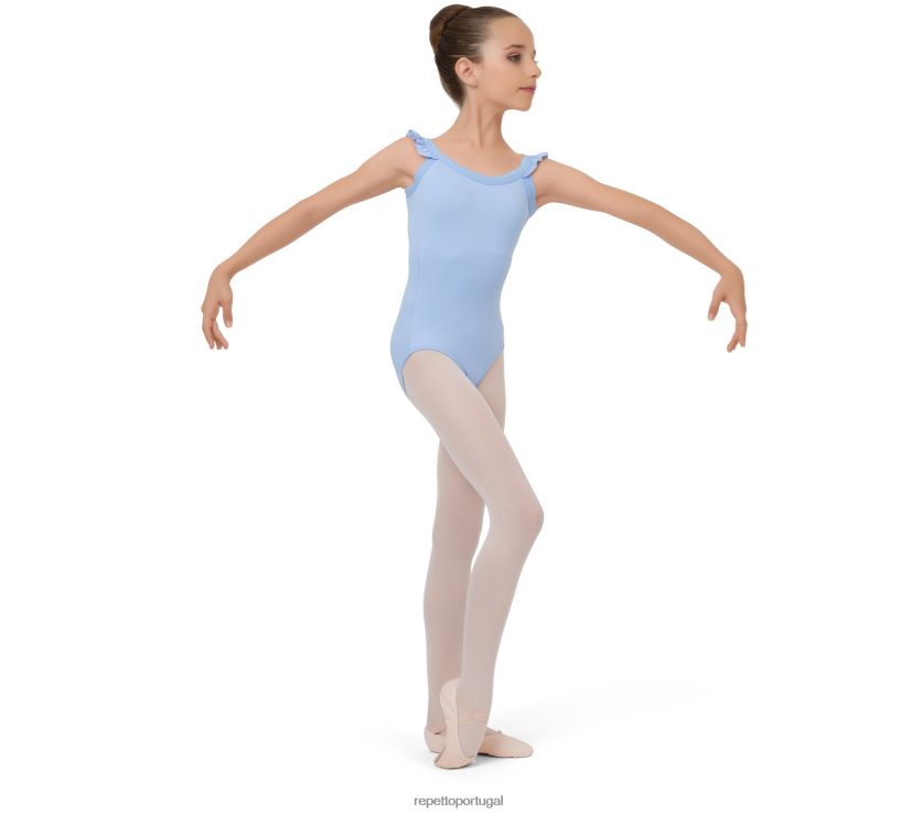 Repetto LJHHL719 crianças collant com tiras elásticas roupas moda