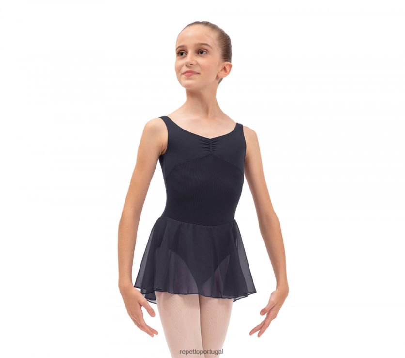 Repetto LJHHL729 crianças túnica de alças finas roupas moda