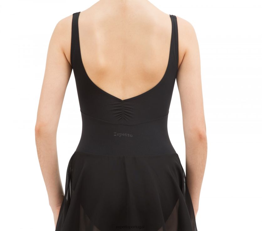 Repetto LJHHL733 crianças túnica de alças finas roupas moda