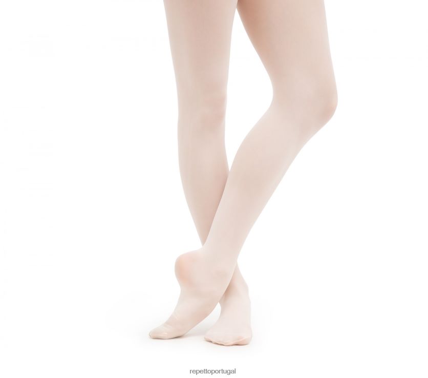 Repetto LJHHL763 crianças meia-calça de dança com pés roupas moda