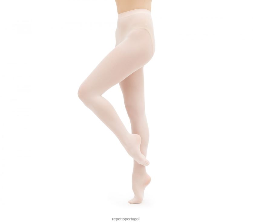 Repetto LJHHL763 crianças meia-calça de dança com pés roupas moda