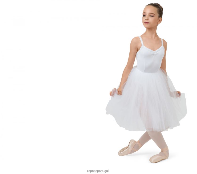 Repetto LJHHL737 crianças saia de tule para ensaio roupas moda