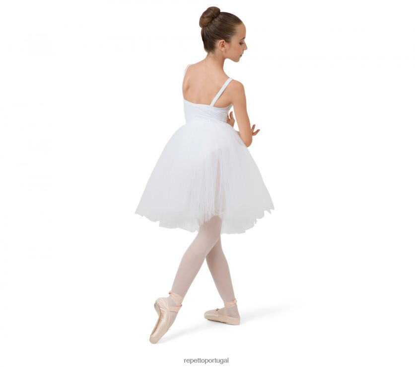 Repetto LJHHL737 crianças saia de tule para ensaio roupas moda