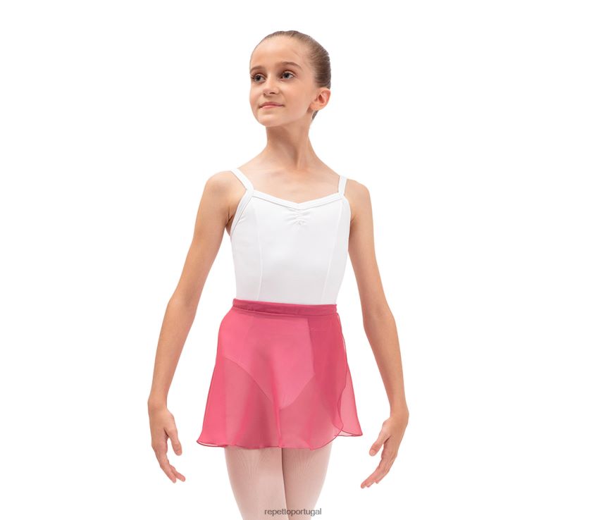 Repetto LJHHL743 crianças saia curta de chiffon roupas moda