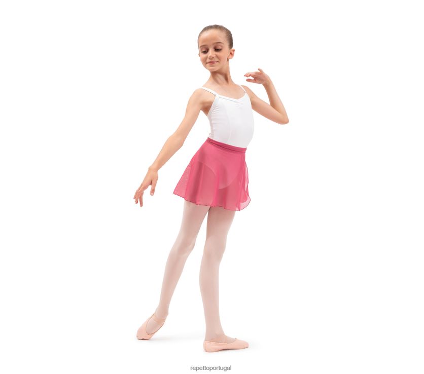 Repetto LJHHL743 crianças saia curta de chiffon roupas moda