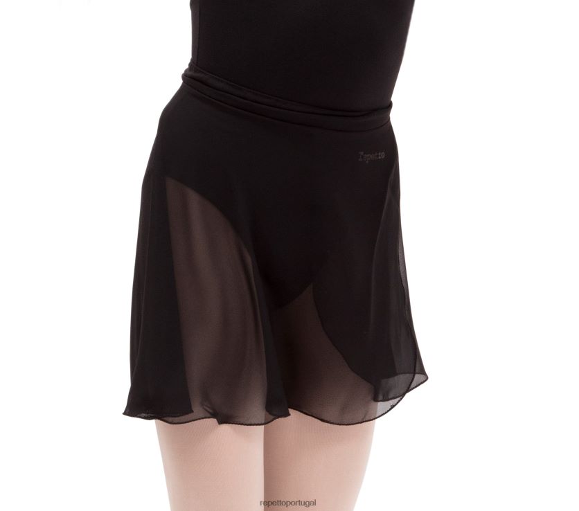 Repetto LJHHL744 crianças saia curta de chiffon roupas moda