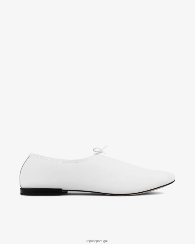 Repetto LJHHL655 homens bailarinas Lucien calçados branco