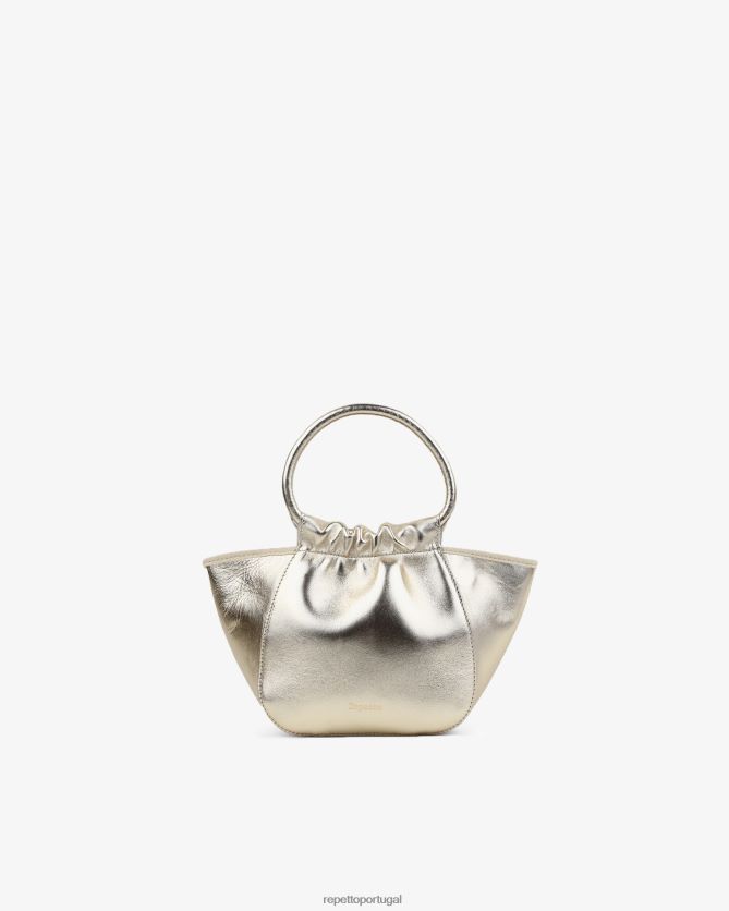 Repetto LJHHL268 mulheres bolsa alicia acessórios Luz Dourada