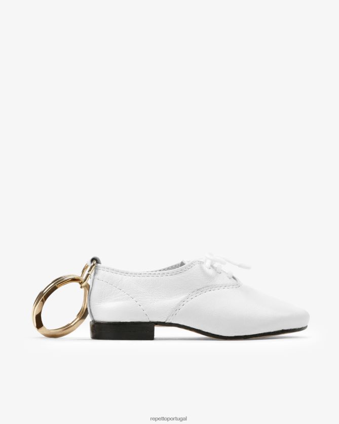 Repetto LJHHL290 mulheres chaveiro zizi calçados branco
