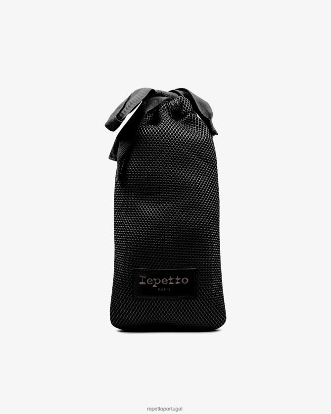 Repetto LJHHL628 mulheres bolsa de sapatilhas serenity acessórios preto