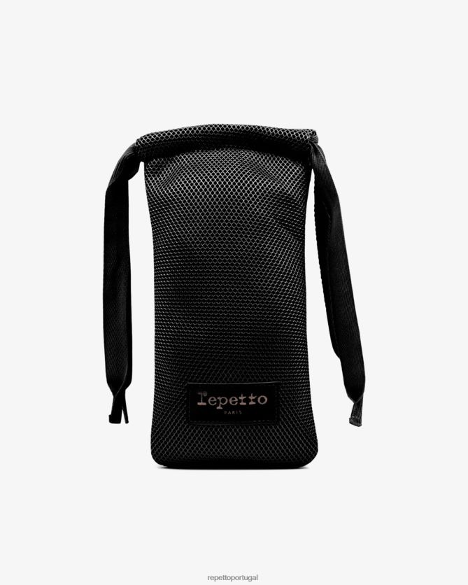 Repetto LJHHL628 mulheres bolsa de sapatilhas serenity acessórios preto