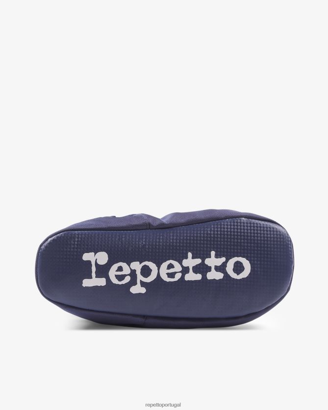 Repetto LJHHL520 mulheres botas de aquecimento calçados azul-marinho