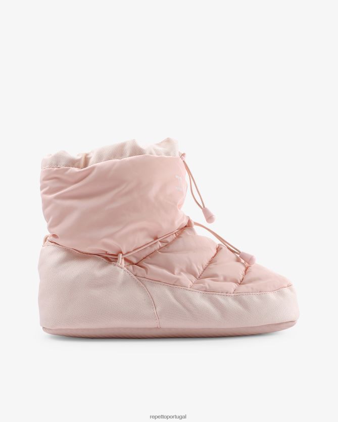 Repetto LJHHL521 mulheres botas de aquecimento calçados pétala rosa