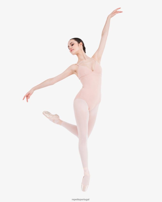 Repetto LJHHL437 mulheres collant de alças finas roupas nu