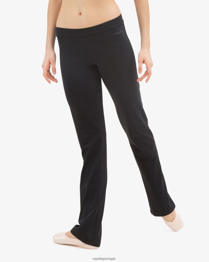 Repetto LJHHL557 mulheres calças de jazz roupas preto