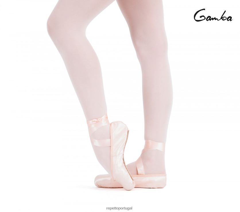 Repetto LJHHL585 mulheres sapatilhas de ponta gamba g93 - caixa grande com sola dura calçados moda