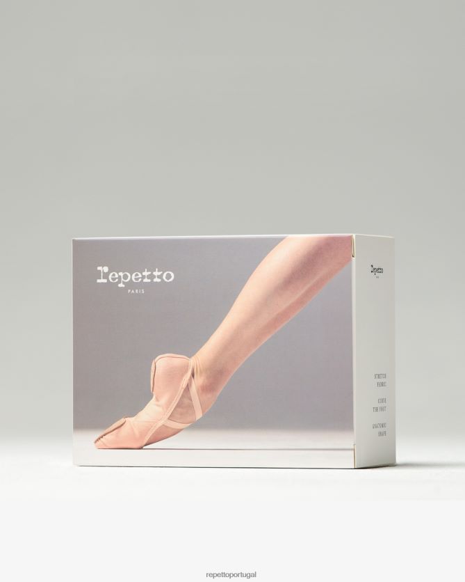 Repetto LJHHL608 mulheres sapato de balé elástico para dança calçados nu