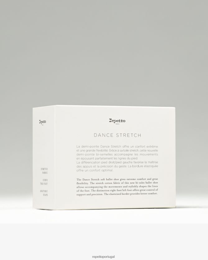 Repetto LJHHL608 mulheres sapato de balé elástico para dança calçados nu