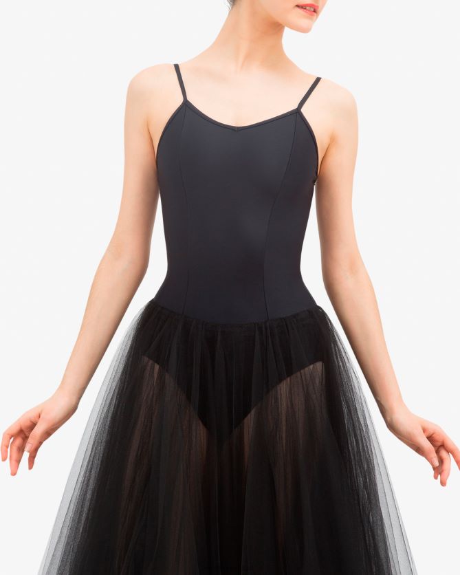 Repetto LJHHL495 mulheres tutu longo roupas preto