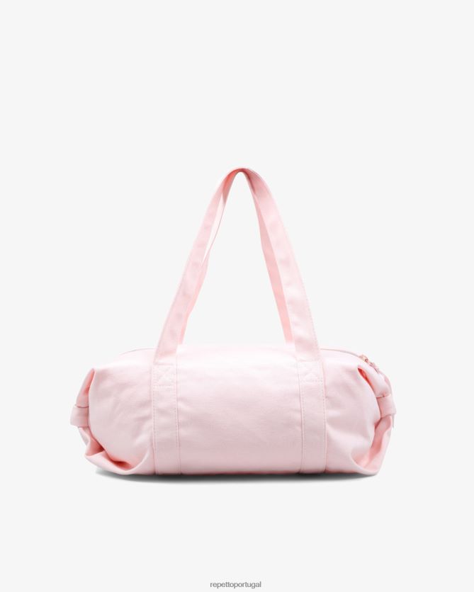 Repetto LJHHL400 mulheres bolsa de algodão tamanho m acessórios Rosa pálido