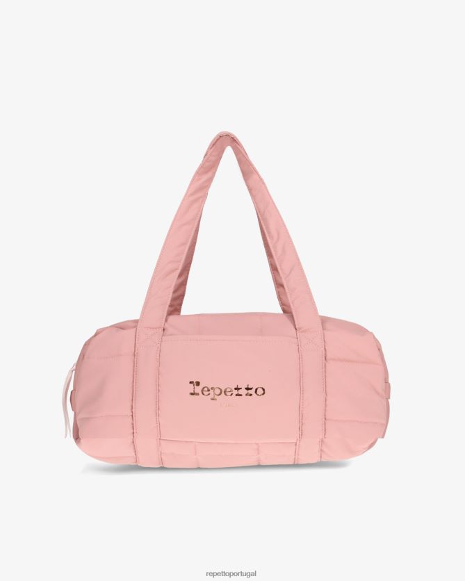 Repetto LJHHL401 mulheres bolsa acolchoada em nylon tamanho m acessórios o rosa