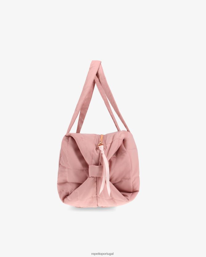 Repetto LJHHL401 mulheres bolsa acolchoada em nylon tamanho m acessórios o rosa