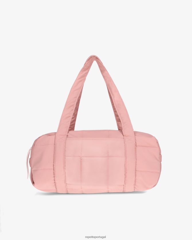Repetto LJHHL401 mulheres bolsa acolchoada em nylon tamanho m acessórios o rosa