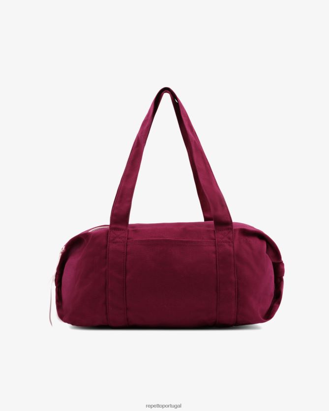 Repetto LJHHL402 mulheres bolsa de algodão tamanho m acessórios rosa nenufar