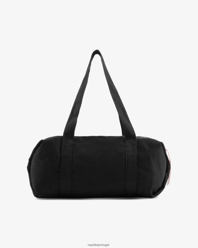 Repetto LJHHL406 mulheres bolsa de algodão tamanho m acessórios preto