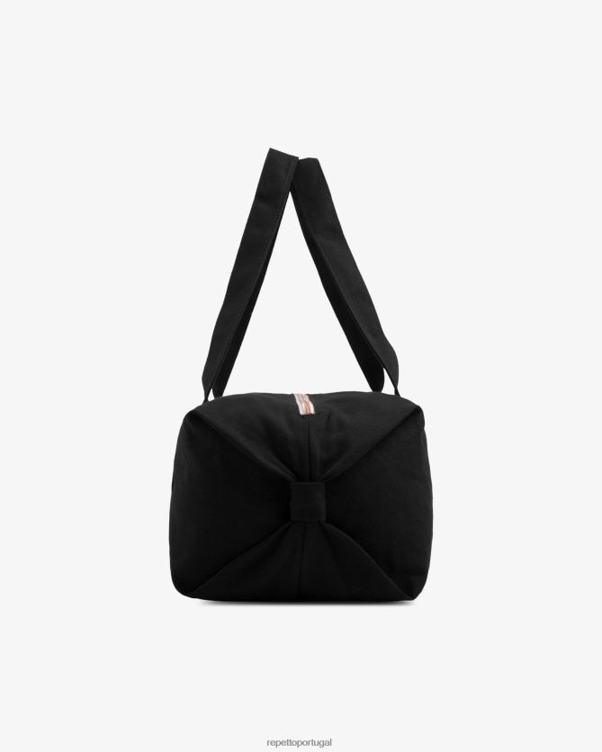 Repetto LJHHL406 mulheres bolsa de algodão tamanho m acessórios preto