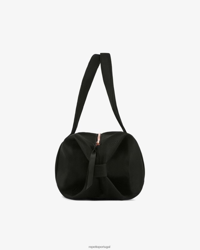 Repetto LJHHL409 mulheres mochila de malha tamanho m acessórios preto