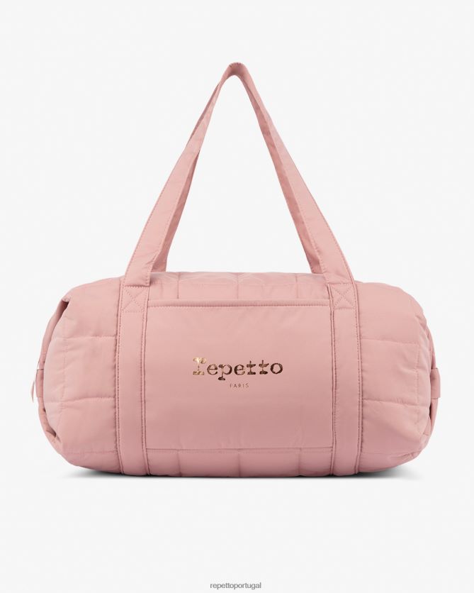 Repetto LJHHL411 mulheres mochila de nylon acolchoada tamanho l acessórios o rosa